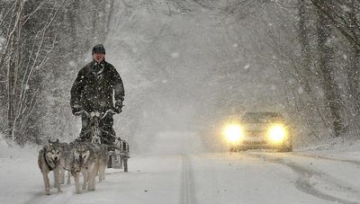 Las fuertes nevadas han llegado al sur de Inglaterra, las peores en 30 años