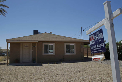 Casas en venta en Sunny Slope, una barriada de Phoenix.