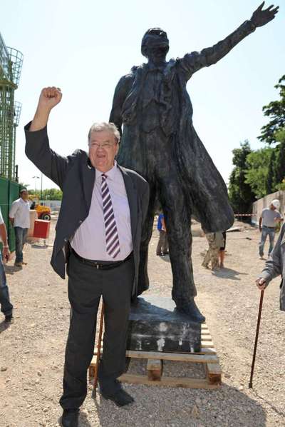 Una estatua de Lenin desata la polémica en Montpellier