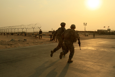 FOTOGALERIA: El fin de la misión de combate