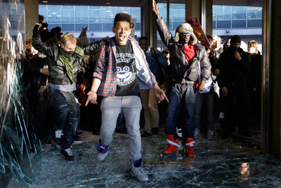 FOTOGALERIA: Asalto a la sede del Partido Conservador