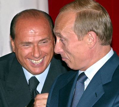 La "nefasta conexión" entre Berlusconi y Putin obsesiona a EEUU