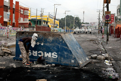 FOTOGALERIA: Detrás de la barricada