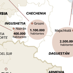El polvorín del Cáucaso del Norte