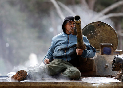 FOTOGALERIA: En el carro de cambate