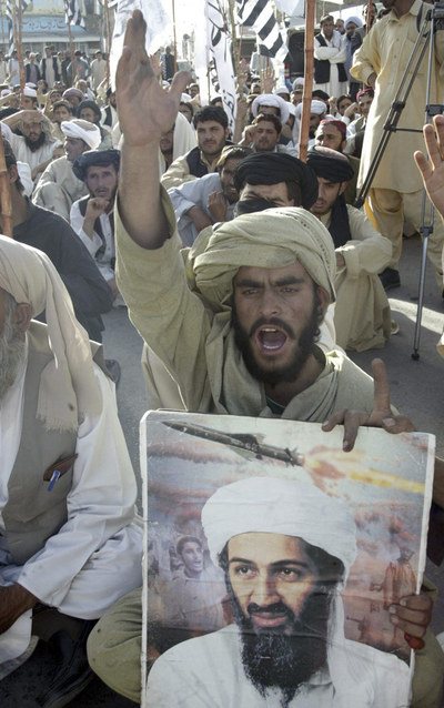 Protesta contra las fuerzas de EE UU, ayer en Quetta (sur de Pakistán), donde un millar de personas se manifestaron al grito de 
