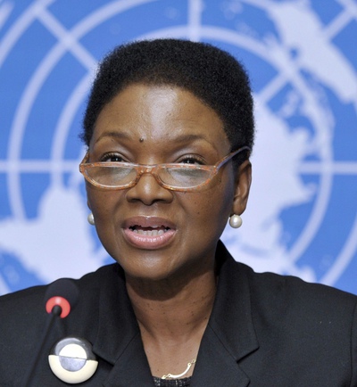 La secretaria general adjunta de la ONU para Asuntos Humanitarios, Valerie Amos, en una foto de archivo.