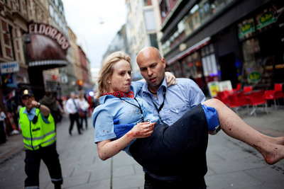 FOTOGALERIA: Evacuación