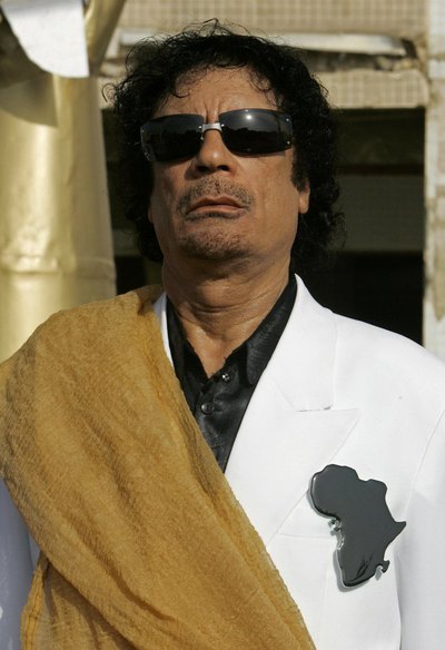Muamar el Gadafi, en una foto de archivo.