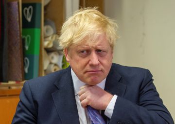 El primer ministro del Reino Unido, Boris Johnson,este sábado en Londres