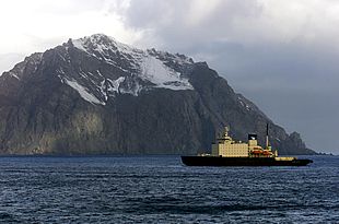 Temporal en el mar de Bransfield