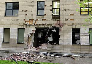 Las bombas que estallaron anoche en Tolosa y Azpeitia tenían 4 y 5 kilos de dinamita