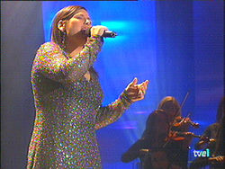 Rosa, David Bisbal y David Bustamante,  triunfadores de 'Operación Triunfo'