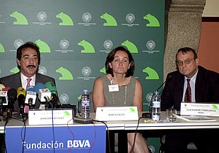 Los directores del curso de El Escorial 