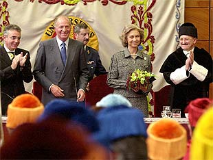 El Rey ensalza los valores democráticos en la apertura del curso universitario