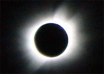 Imagen tomada desde el observatorio japonés en la Antártida.