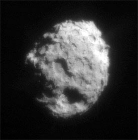 Imagen del Wild 2 tomada por la nave espacial 'Stardust'.