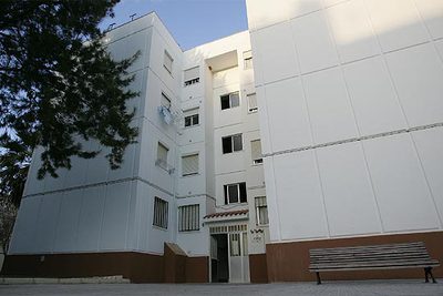 Bloque nº 8 de la calle Huerta Pley de Puerto Real (Cádiz), donde han sucedido los hechos.