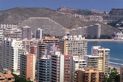 Vista de Cullera, en Valencia.