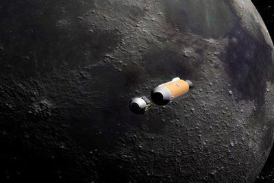 La NASA mandará la nave espacial a la luna a través del Lunar Reconnaissance Orbiter (LRO).