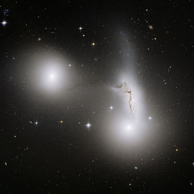 La compleja interacción entre galaxias
