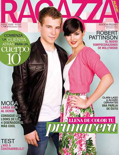 Los protagonistas de'El juego del ahorcado' protagonizan la portada de 'Ragazza', que vuelve a los quioscos.