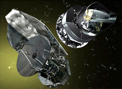 Las misiones  Planck  y  Herschel .