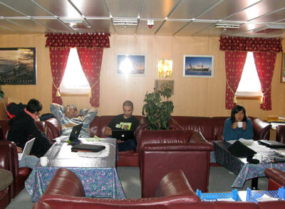 La sala de estar llamada 'rincón español'