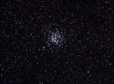 El cúmulo M11, que se encuentra en la constelación del Escudo.
