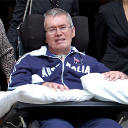 Chiristian Rossiter consiguió que un tribunal reconociera su derecho a no ser alimentado