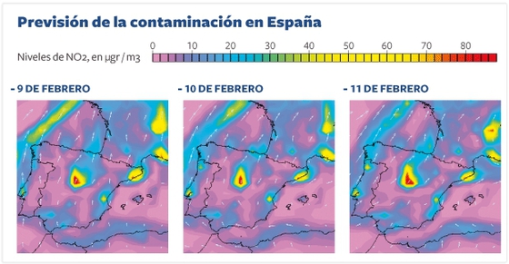 (Fuente: Laboratorio de Medio Ambiente de la Universidad Politécnica de Madrid  EL PAÍS)