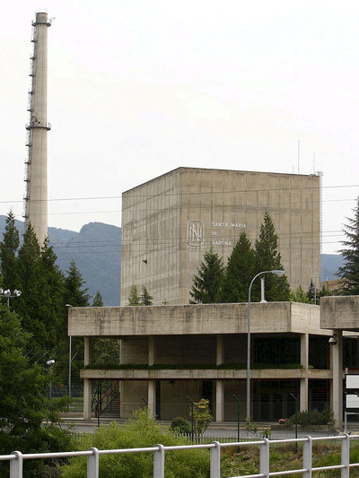 Imagen de archivo de la central nuclear de Santa María de Garoña