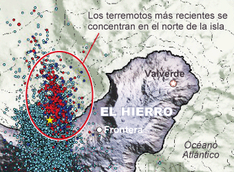 El Hierro sufre el mayor terremoto de la crisis sísmica
