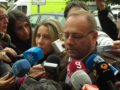 Los padres de Marta del Castillo, en los juzgados de Sevilla.