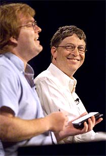 Bill Gates, durante la Conferencia Internacional de Inteligencia Artificial en Washington.
