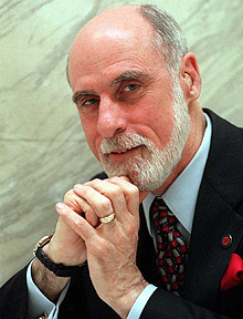 Vinton Cerf, diseñador del primer servicio de e-mail