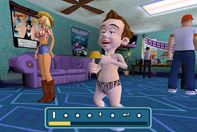  Leisure suit Larry: magna cum laude , enésima versión de una saga que arrancó en los noventa con una original premisa: un enano sale a la caza de hembras con las que aparearse.