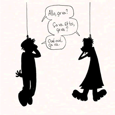 Texto, sonido, vídeo... Los comics también se cuelan en los blogs, como en el francés  Mi vida es una tira cómica , en la imagen.