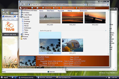 El nuevo sistema operativo del gigante del  software  incorporará un nuevo interfaz gráfico que permite ver las ventanas transparentes.