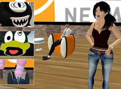 Un estrafalario ataque interrumpe una entrevista a la primera millonaria de Second Life