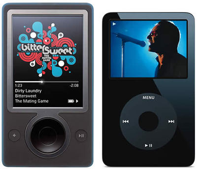 Microsoft saca a la venta 'Zune', el rival de 'iPod'