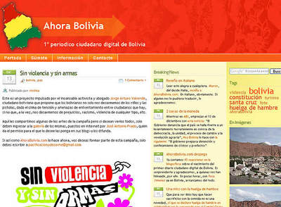 Periodismo ciudadano contra la crispación