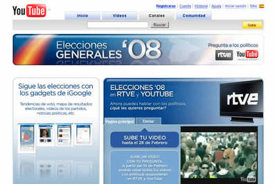 YouTube, campo de batalla para la información electoral