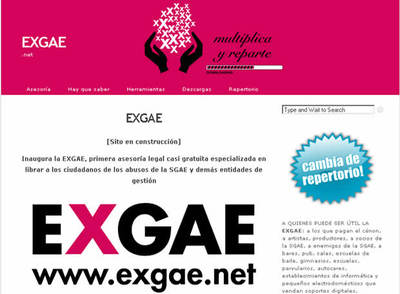 La SGAE tiene rival: EXGAE