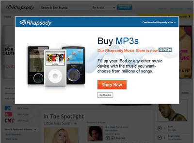 Rhapsody desafía a Apple y venderá música en MP3 en la Red