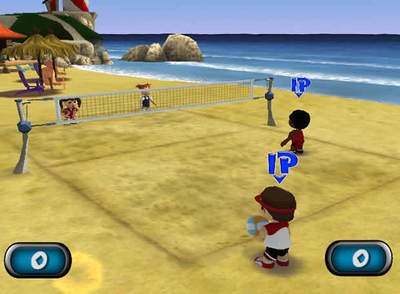 Wii busca arena de playa en el cuarto de estar