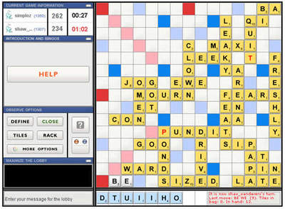 Prohibido jugar al Scrabble en Facebook