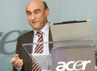 Acer estrenará su primer teléfono móvil a principios de 2009