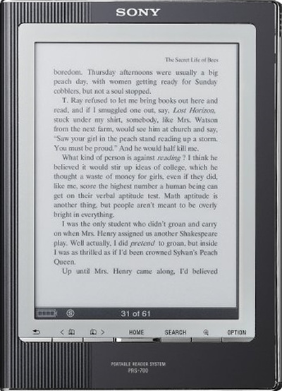 Sony renueva su libro electrónico