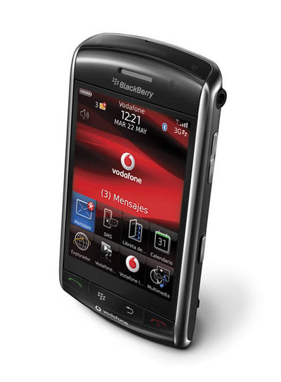 BlackBerry se suma a la moda de la pantalla táctil